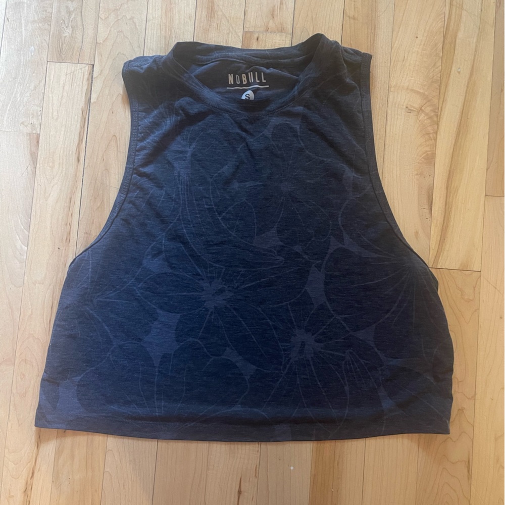Nobull floral crop tank